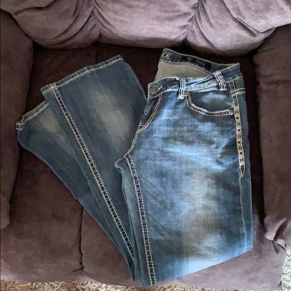 Riding jeans